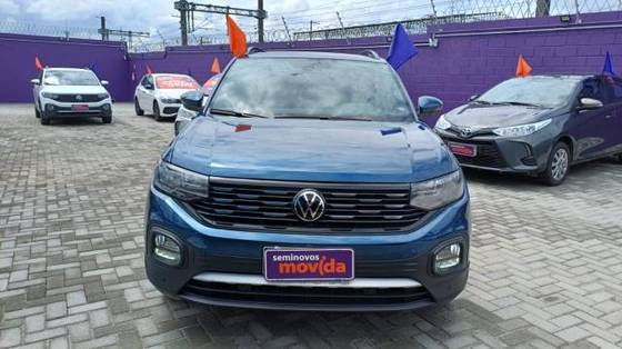 VOLKSWAGEN T-CROSS 1.0 200 TSI TOTAL FLEX COMFORTLINE AUTOMÁTICO VOLKSWAGEN T-CROSS 1.0 200 TSI TOTAL FLEX COMFORTLINE AUTOMÁTICO